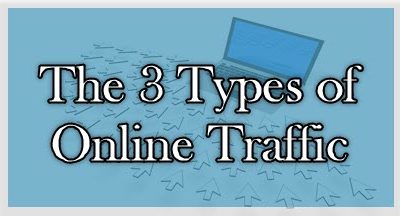 How to get website traffic  –  The 3 Types of Online Traffic