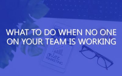 What to Do When No One on Your Team is Working