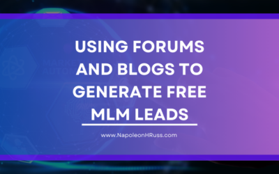 Using Forums and Blogs to Generate Free MLM Leads