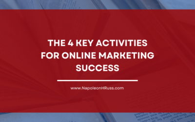 Mastering the 4 Key Activities for Online Marketing Success